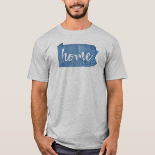 T-shirt Pennsylvanie - Grain de bois