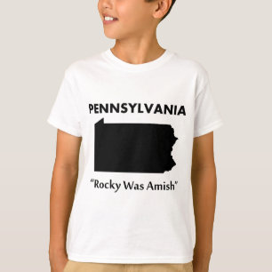 T-shirt Pennsylvanie - Rocky était amish