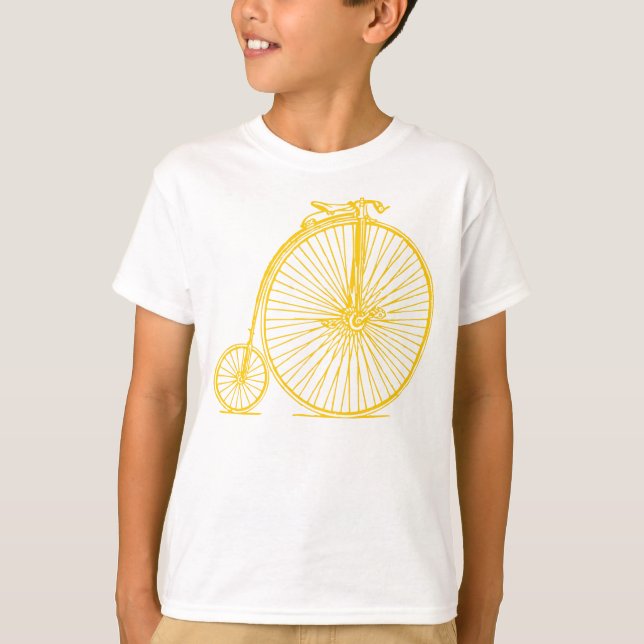 T-shirt Penny Farthing - Ambre (Devant)