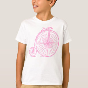 T-shirt Penny Farthing - Rose