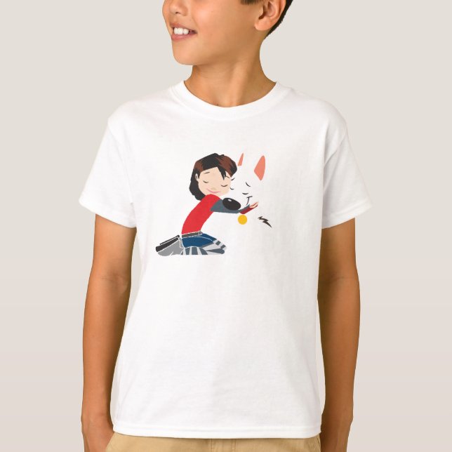 T-shirt Penny Hugging BOLT Disney (Devant)