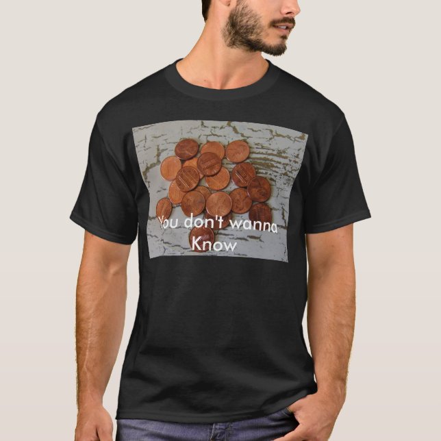 T-shirt Penny pour vos pensées (Devant)