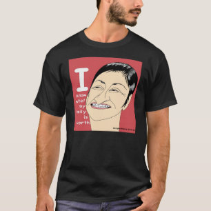 T-shirt Penny Wong par Bruce Keogh - keoghcartoons