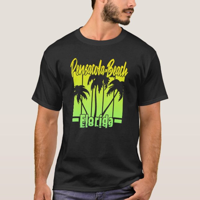T-shirt Pensacola Beach (Devant)