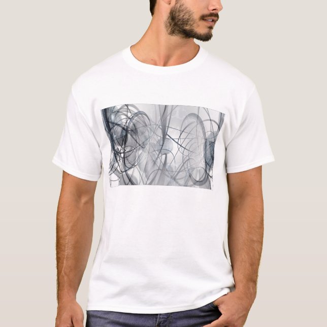T-shirt Pensées après-coup de effacement (Devant)