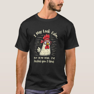 T-shirt Pensées de poule mouillée