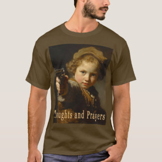 T-shirt Pensées et prières