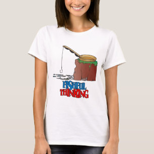 T-shirt Penser amusant Pêche
