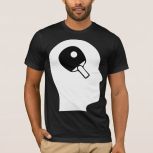 T-shirt Penser au ping-pong