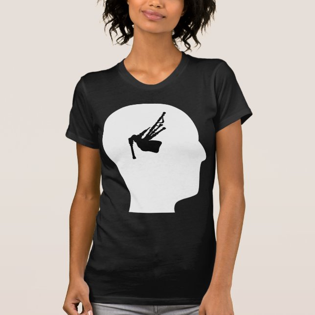 T-shirt Penser aux cornemuses (Devant)