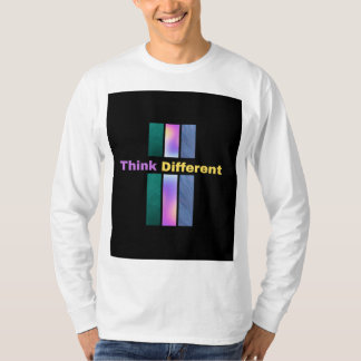 T-shirt "Penser différemment "T-shirt à manches longues