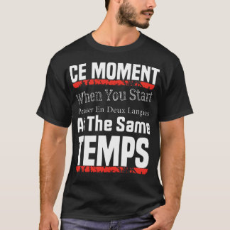 T-shirt Penser en français et en anglais 13