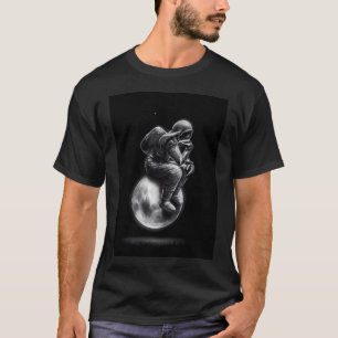 T-shirt penseur de l'espace