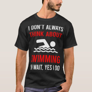 T-shirt Pensez À La Nage Swimmer