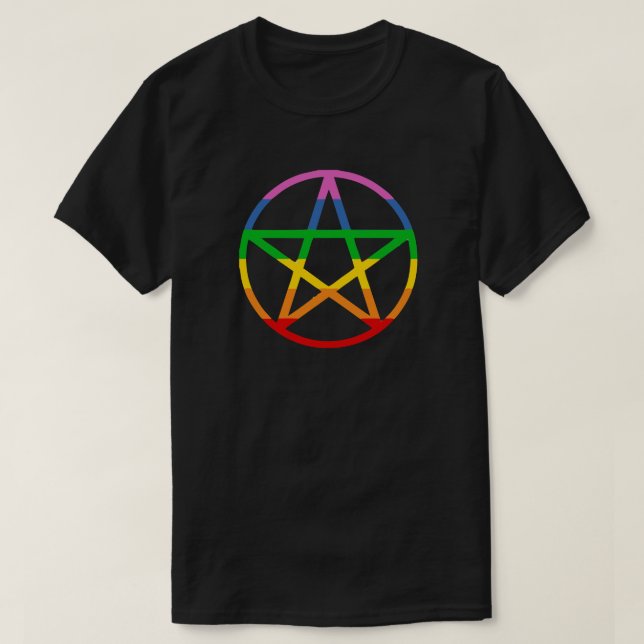 T-SHIRT PENTAGRAMME DE COURSE (Design devant)
