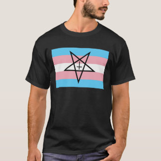 T-shirt Pentagramme Trans Pride