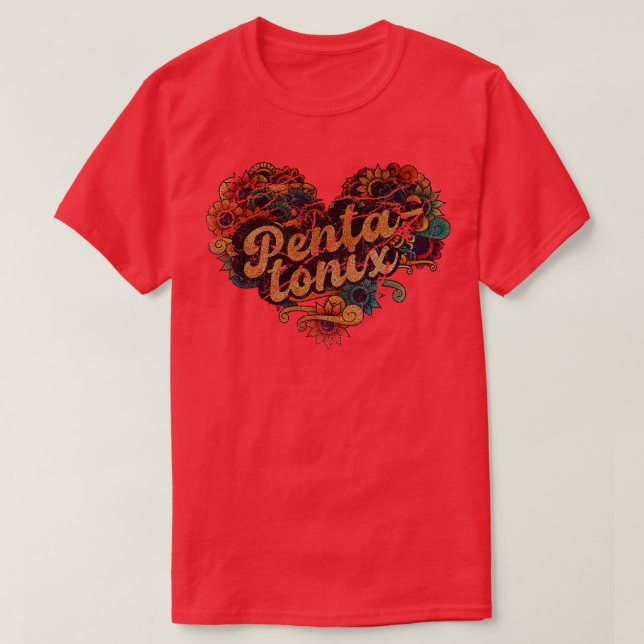 T-SHIRT PENTATONIX GLOOMY (Design devant)