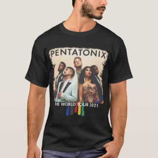 T-shirt Pentatonix The World Tour ptx pour les membres