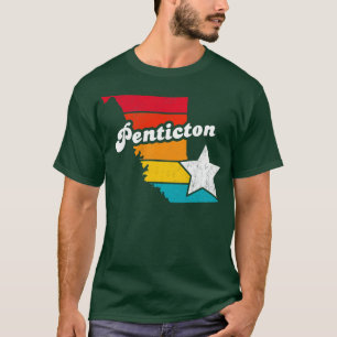 T-shirt Penticton Colombie-Britannique Canada Vintage