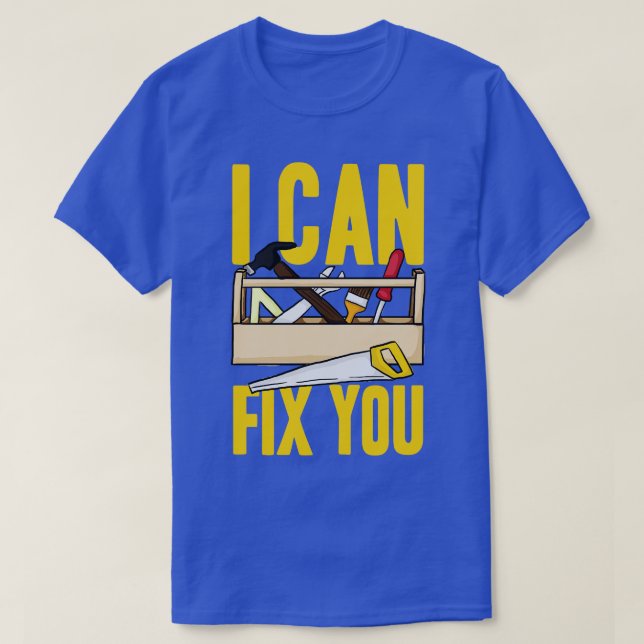 T-shirt pentry je peux vous réparer (Design devant)