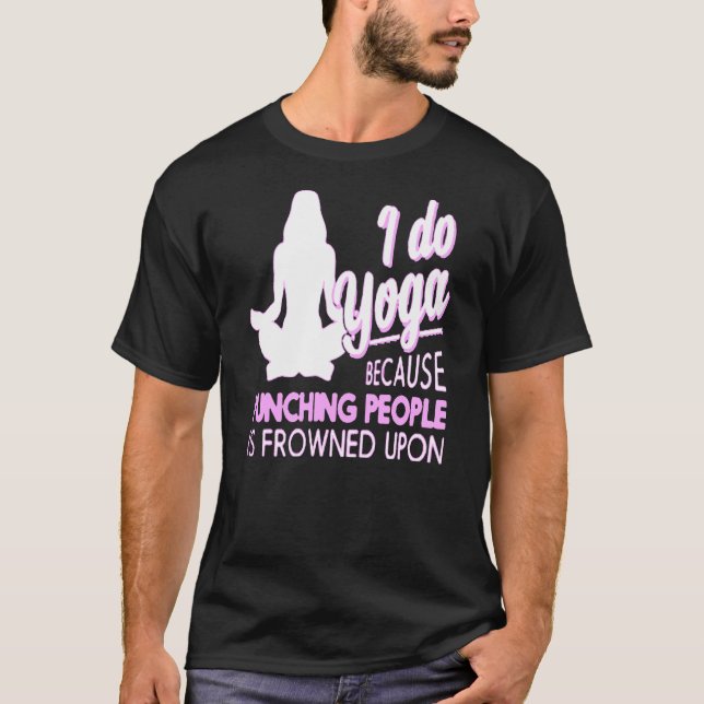 T-shirt People de yoga (Devant)