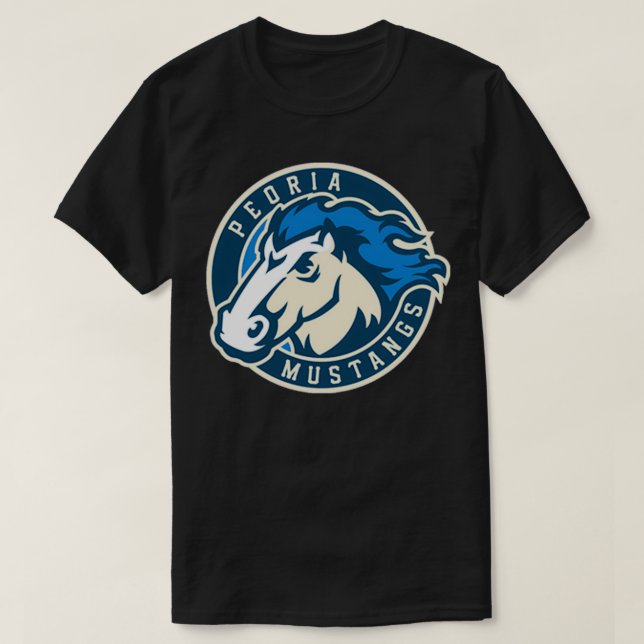 T-shirt Peoria Mustangs (Design devant)