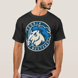 T-shirt Peoria Mustangs