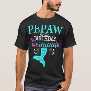 T-shirt Pepaw De L'Anniversaire De La Famille Correspondan