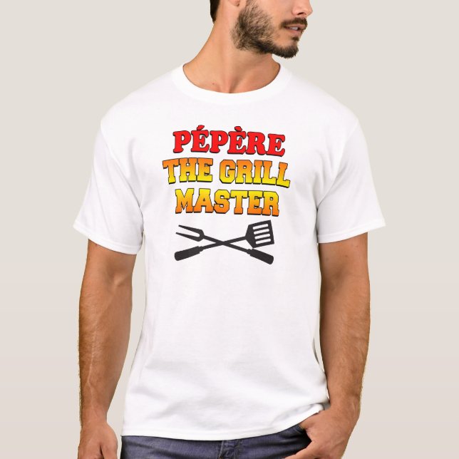 T-shirt Pepere Grill Master (Devant)