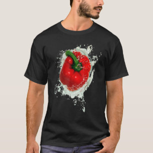 T-shirt Pepper Splash Rouge