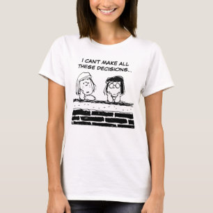 T-shirt Pepperment Patty & Marcie au mur