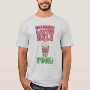 T-shirt Peppermint Latte Funny Cool Dessin Slogan