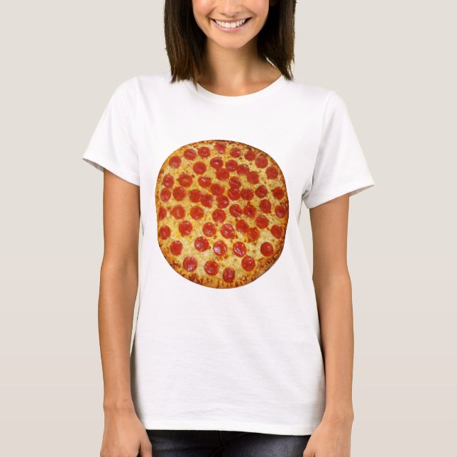 T-shirt Pepperoni Pizza (Devant)
