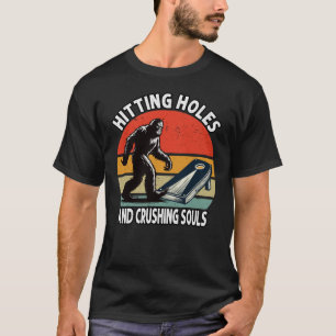 T-shirt Percer les trous et les âmes écrasantes Drôle Corn