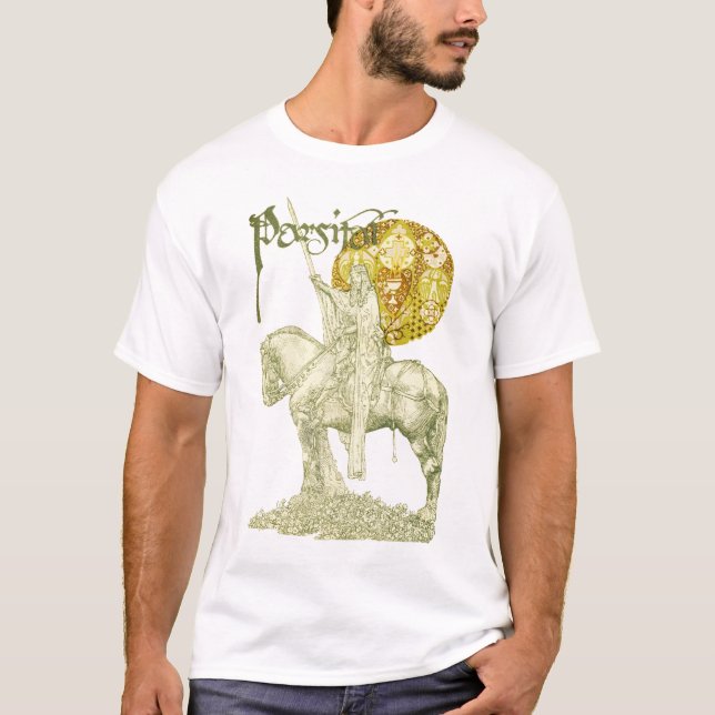T-shirt PERCEVAL LÉGENDE /QUÊTE DE L'Imaginaire SAINT GRAI (Devant)