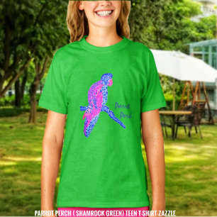 T-shirt Perche de perroquet