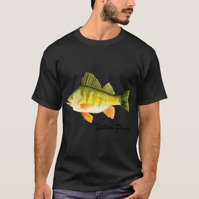 T-shirt Perche jaune (Devant)