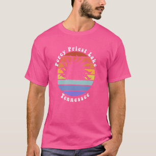 T-shirt Percy Priest Lake Tennessee TN Sunset Souvenir Vac