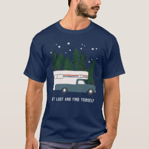 T-shirt PERDEZ-VOUS ET TROUVEZ VOUS-MÊME Camping Camping 