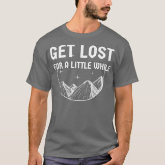 T-shirt Perdre pour un peu de temps la conception de voyag