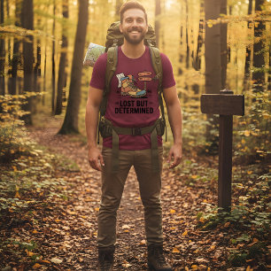 T-shirt Perdu mais déterminé – Conception de bottes de ran