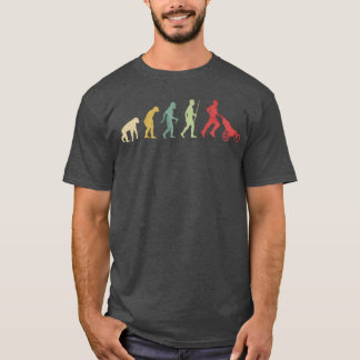 T-shirt Père Courir avec bébé Carriage Evolution ami