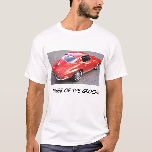 T-shirt Père de la corvette de chambre (Devant)