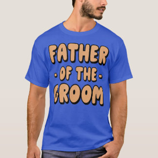 T-shirt Père De La Famille Groom Répétition Fête Père