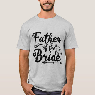 T-shirt Père de la mariée