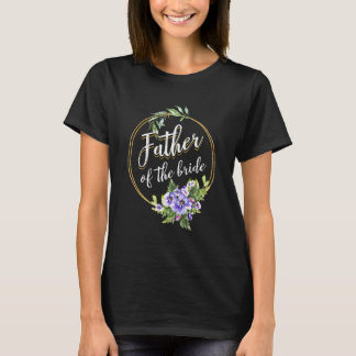 T-shirt Père de la mariée Mariage Baby Shower Papa Cadeau 