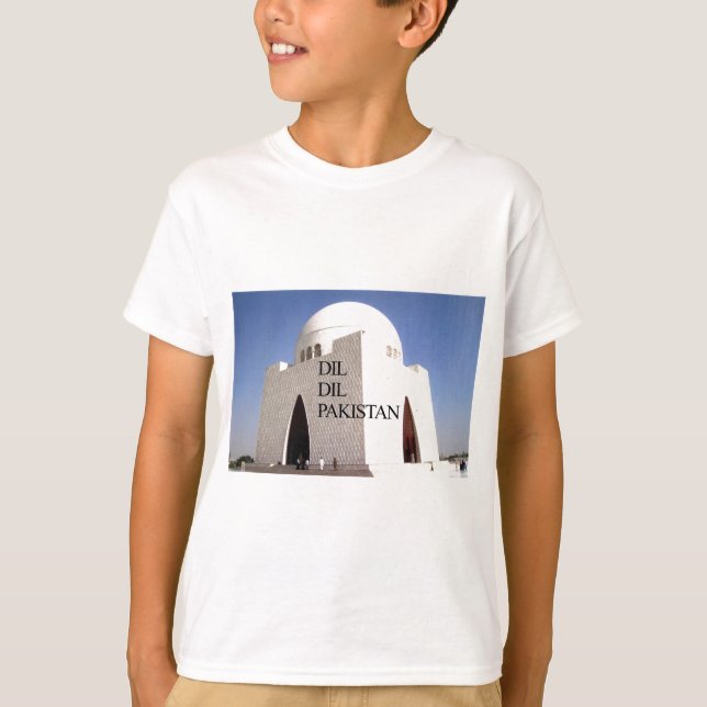T-shirt Père de la Nation : Mazar-e-Quaid (Devant)