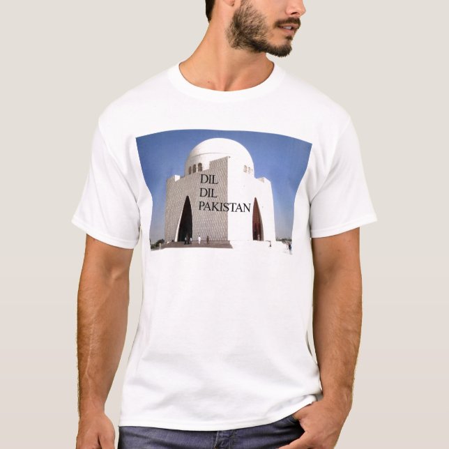 T-shirt Père de la Nation : Mazar-e-Quaid (Devant)