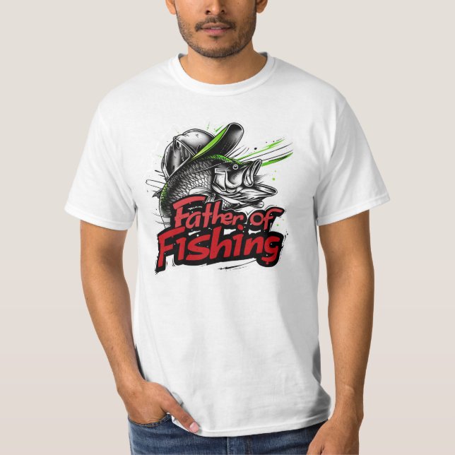 T-shirt Père de la pêche - Mens Tee (Devant)