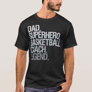 T-shirt père de l'entraîneur de basket-ball